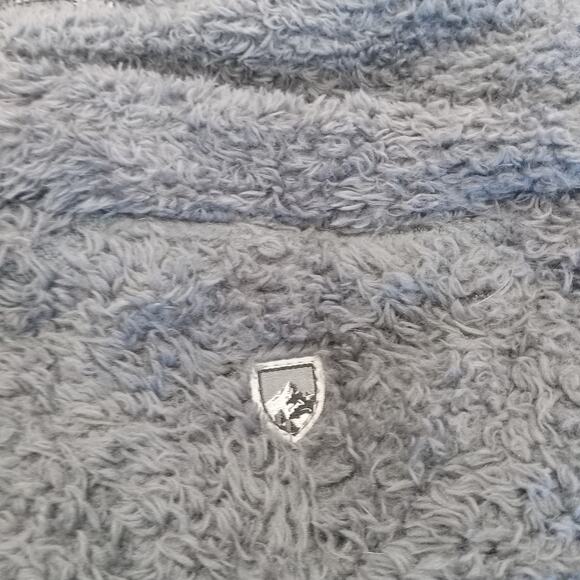 Kuhl Flight Jacket Women's Size M Fuzzy Deep Pile Fleece Full Zip Pockets Hooded - Picture 14 of 16